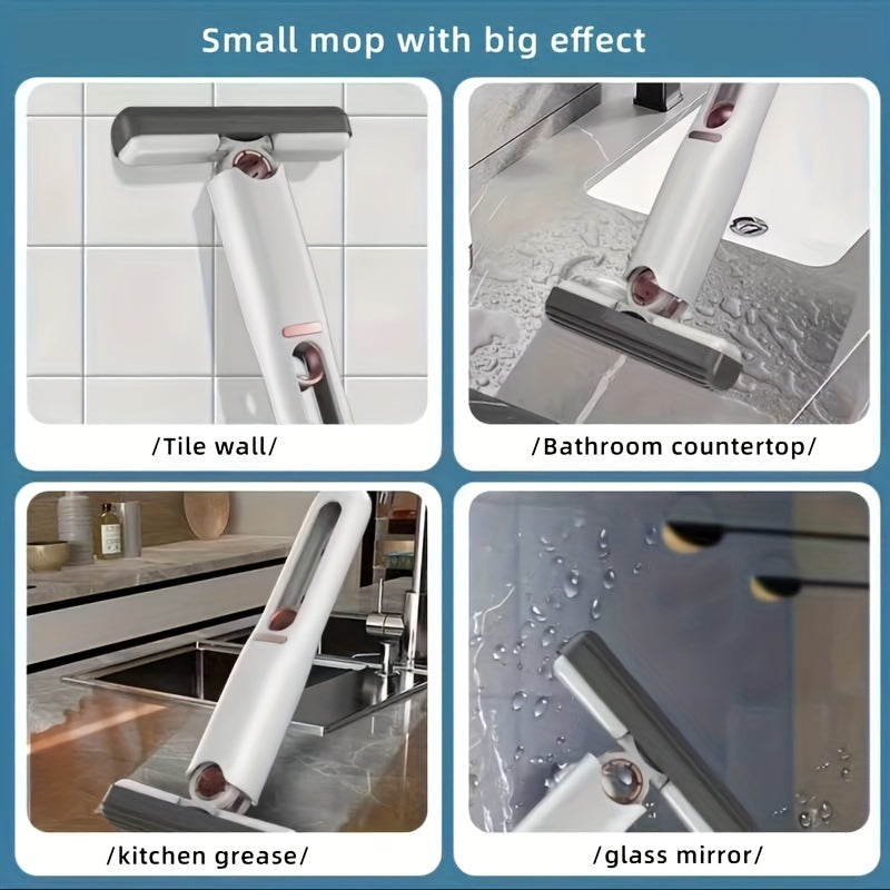 Mini Mop, Lazy Hand Wash-Free Strong Absorbnt