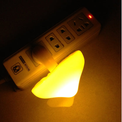 LED Night Light Mushroom Wall Socket